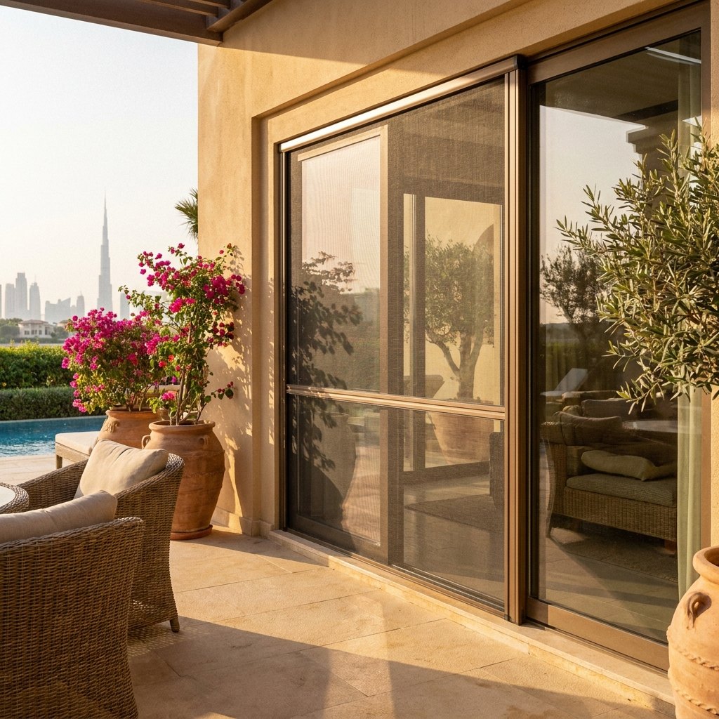 Retractable flyscreens, Arabian Ranches