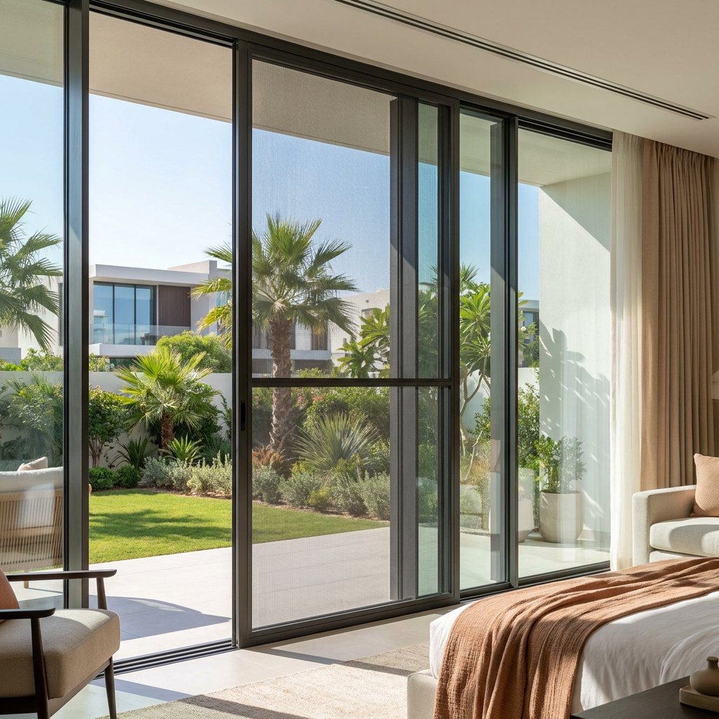 Sliding window screen