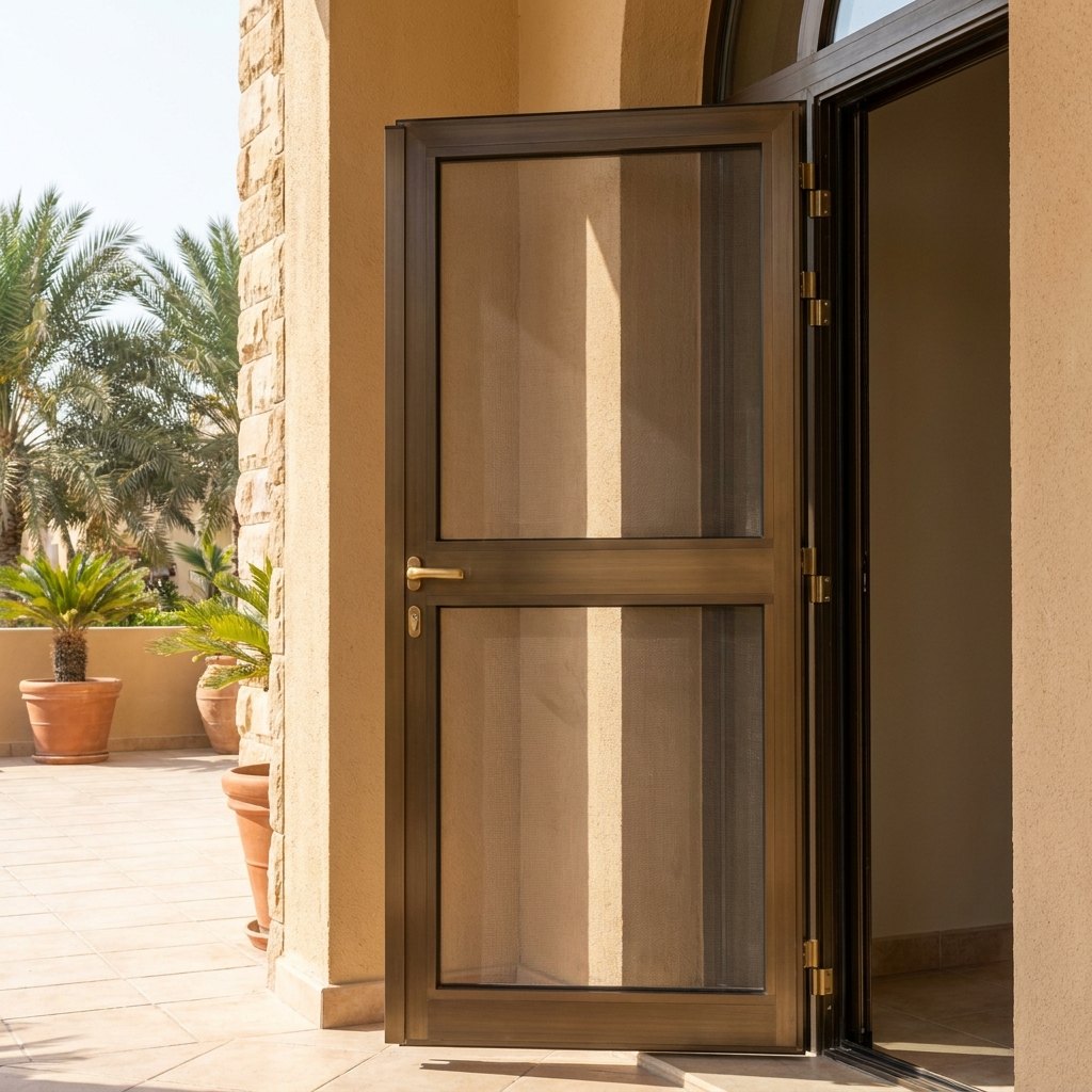 Hinged door, villa entrance
